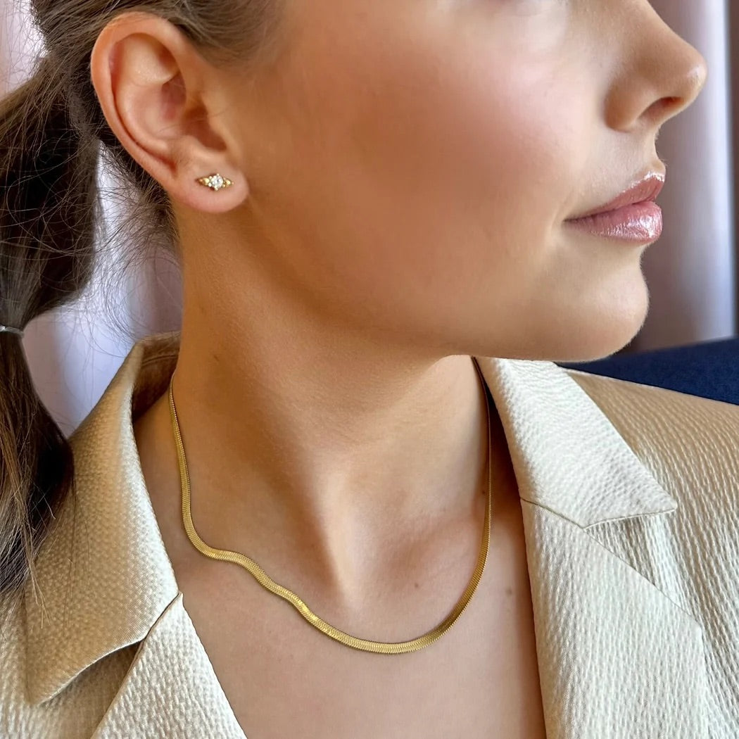Sidewalk Gold Necklace