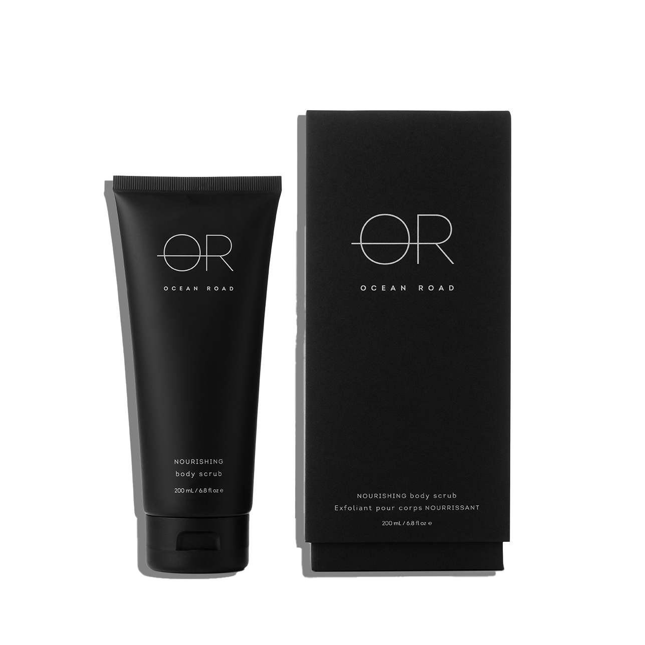 Ocean Road Black Body Scrub 200ml: 200ml