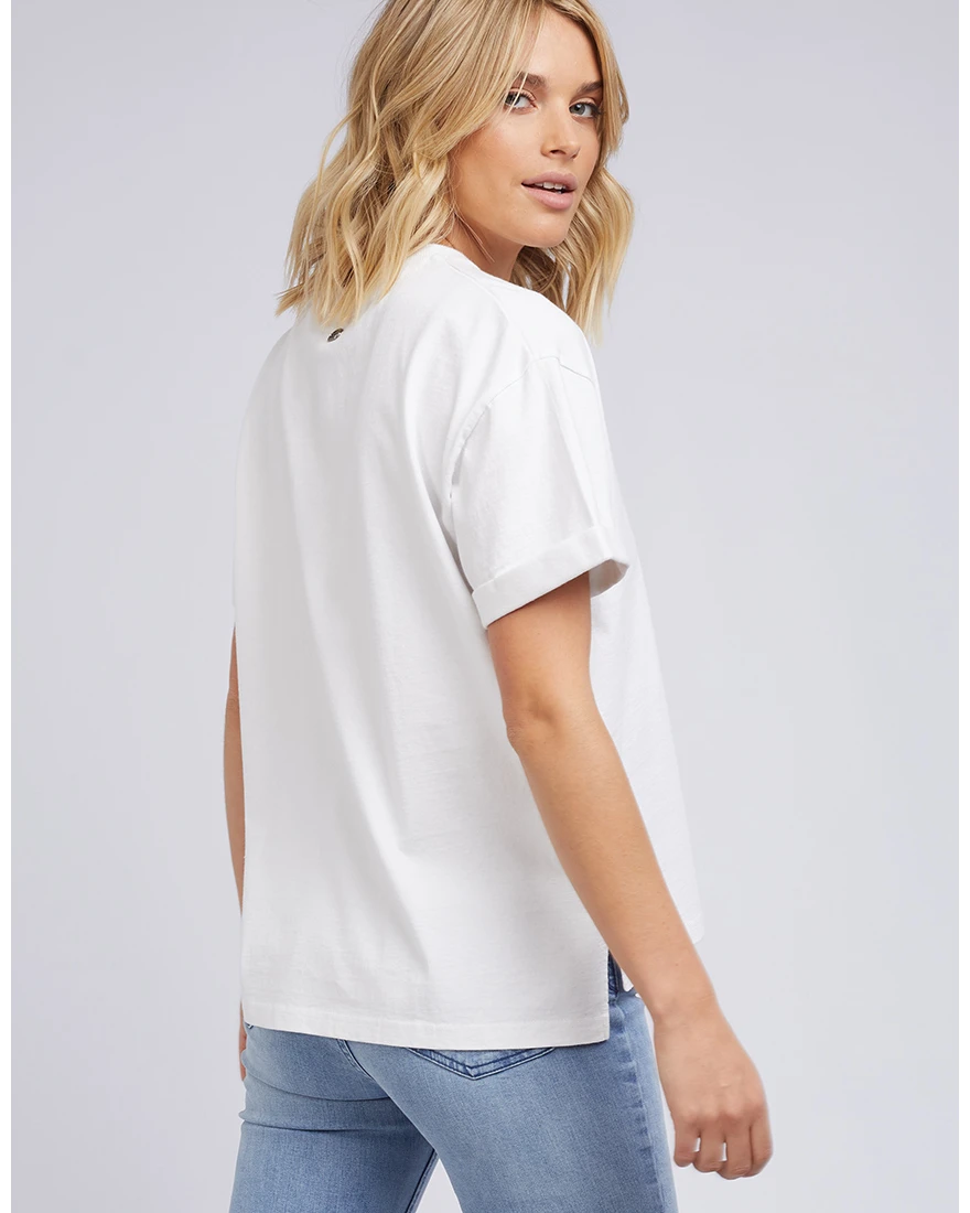 AAE Washed Tee - White