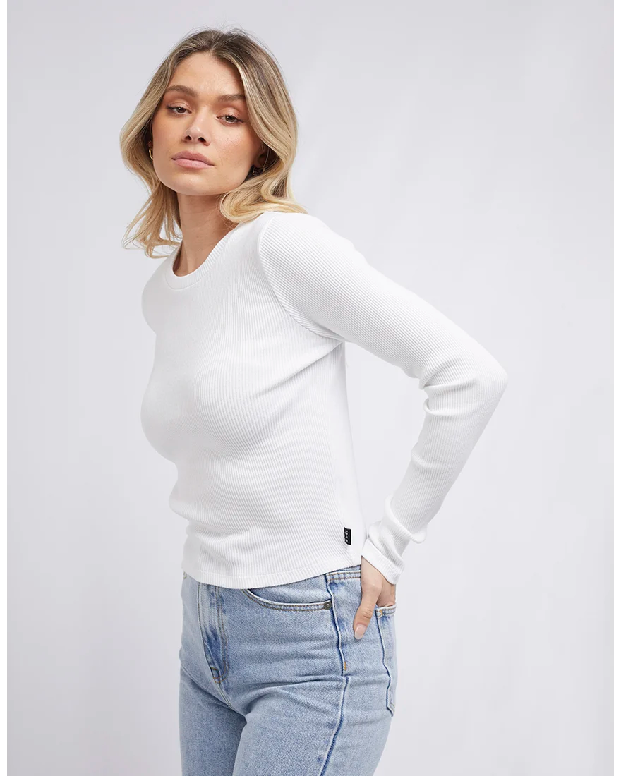 Eve Rib Baby Long Sleeve Tee