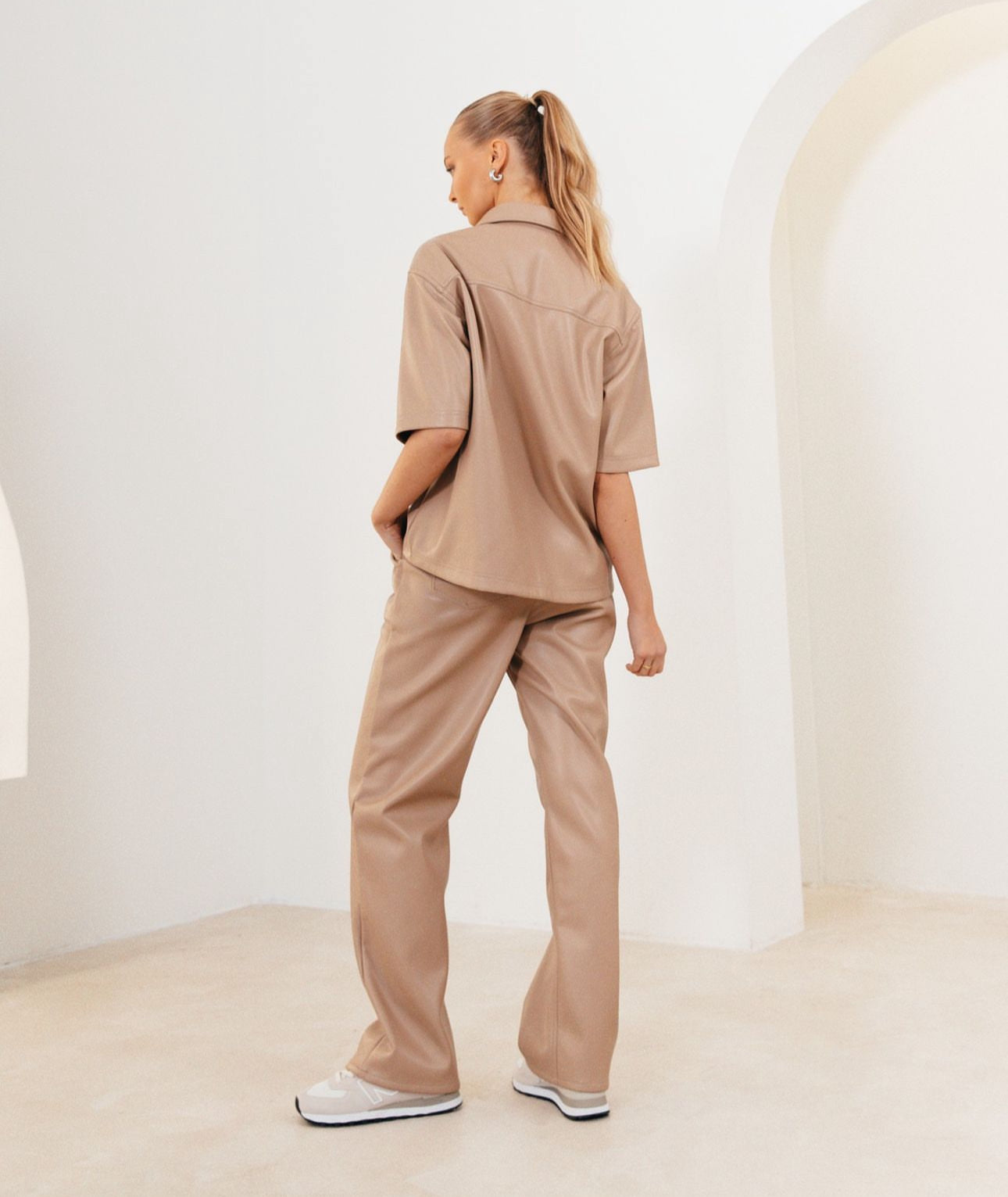Leatherette Pant