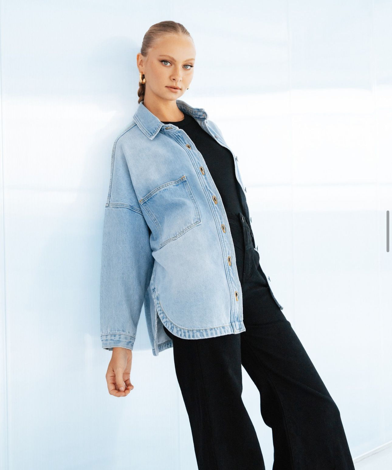 Denim Shacket