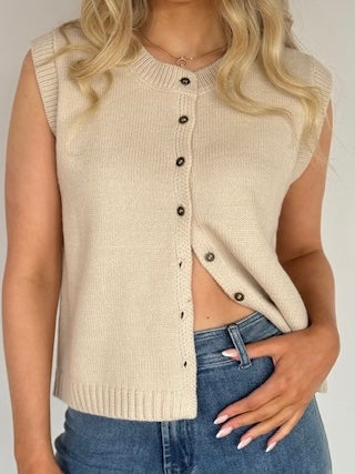Kasey Button Vest