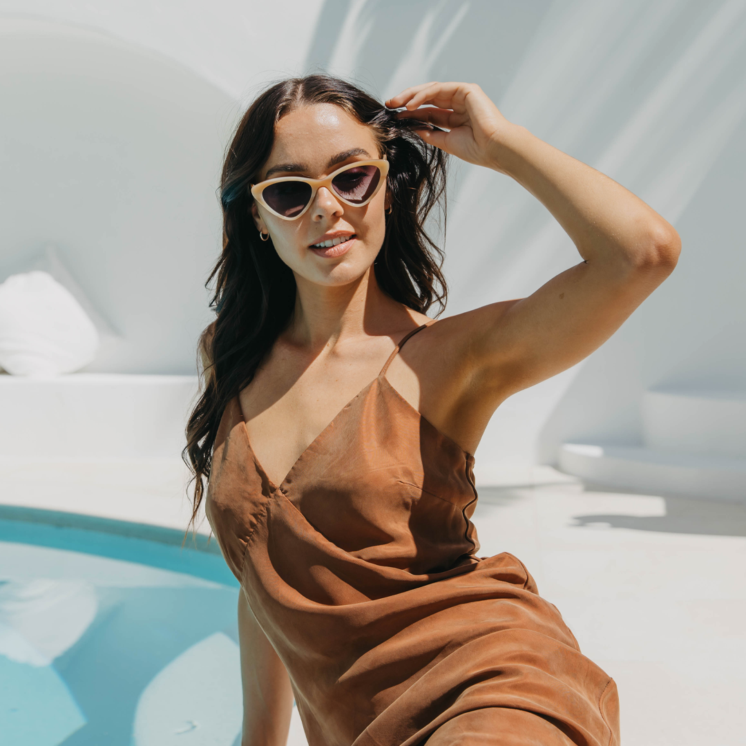 Atomic Cream Sunglasses