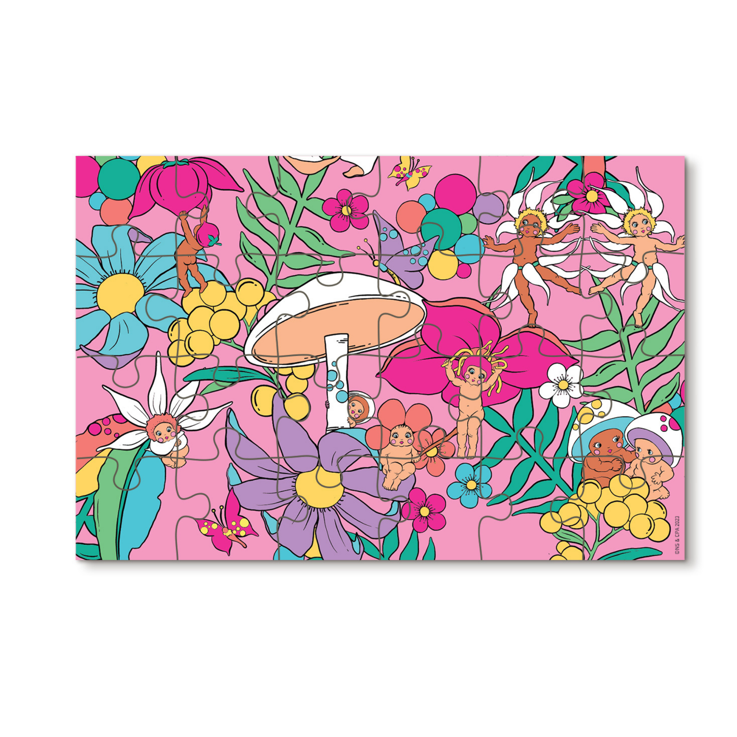 24 Piece Kids Puzzle - Garden Party