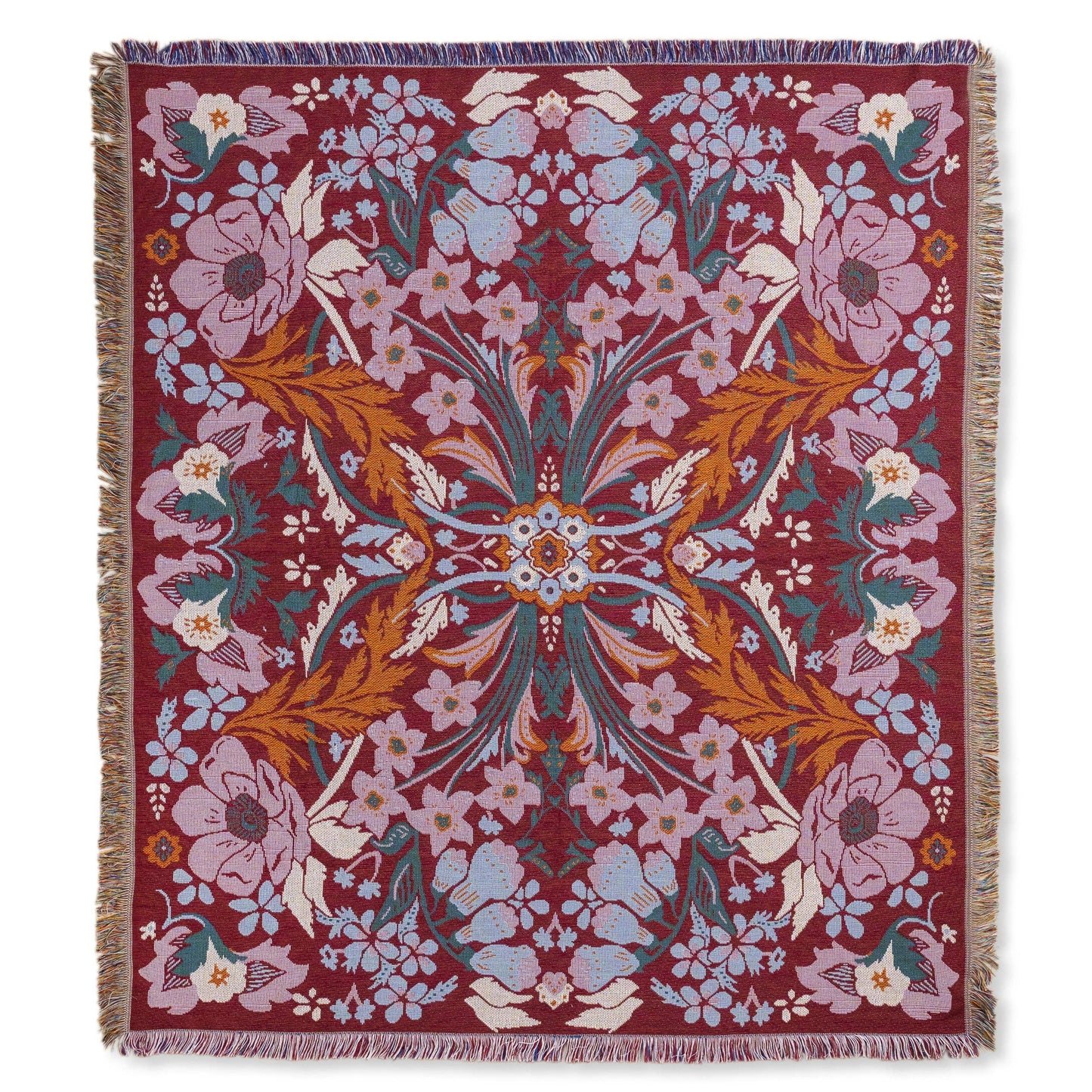 'Magical Mystery' Woven Picnic Rug/Throw: Regular 130x160cm