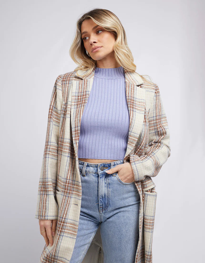 Phillips Check Coat