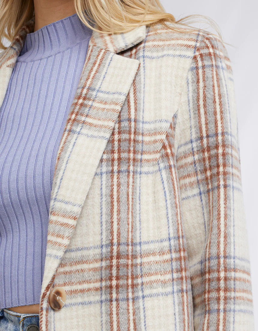 Phillips Check Coat