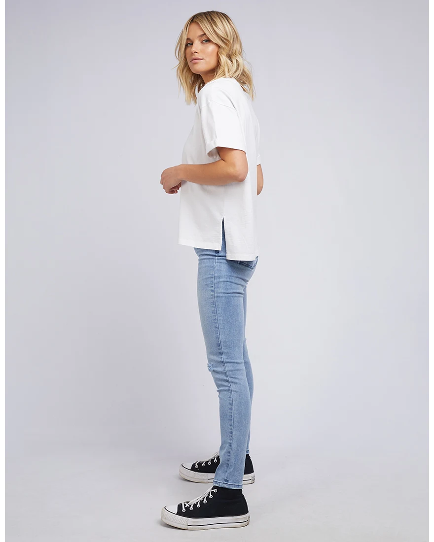AAE Washed Tee - White
