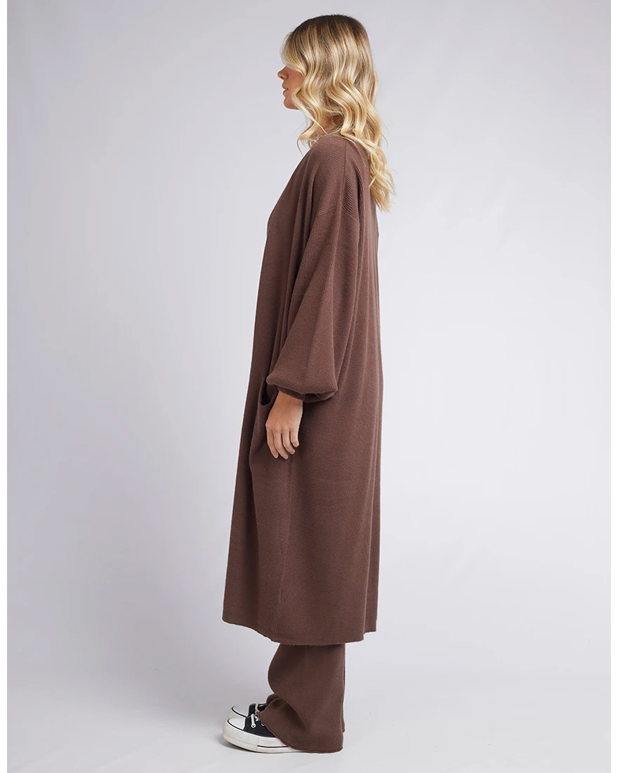 Blair Knit Cardi Brown