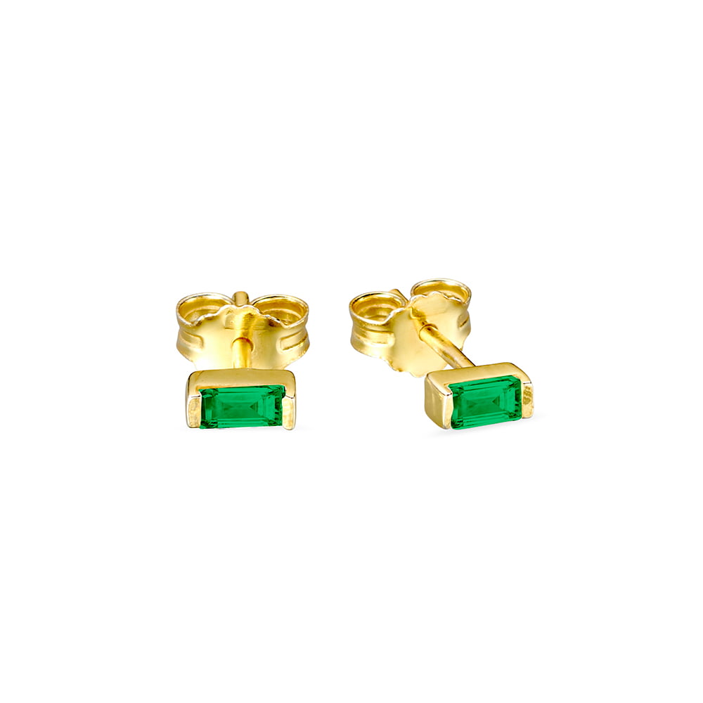 Katie Stud Emerald