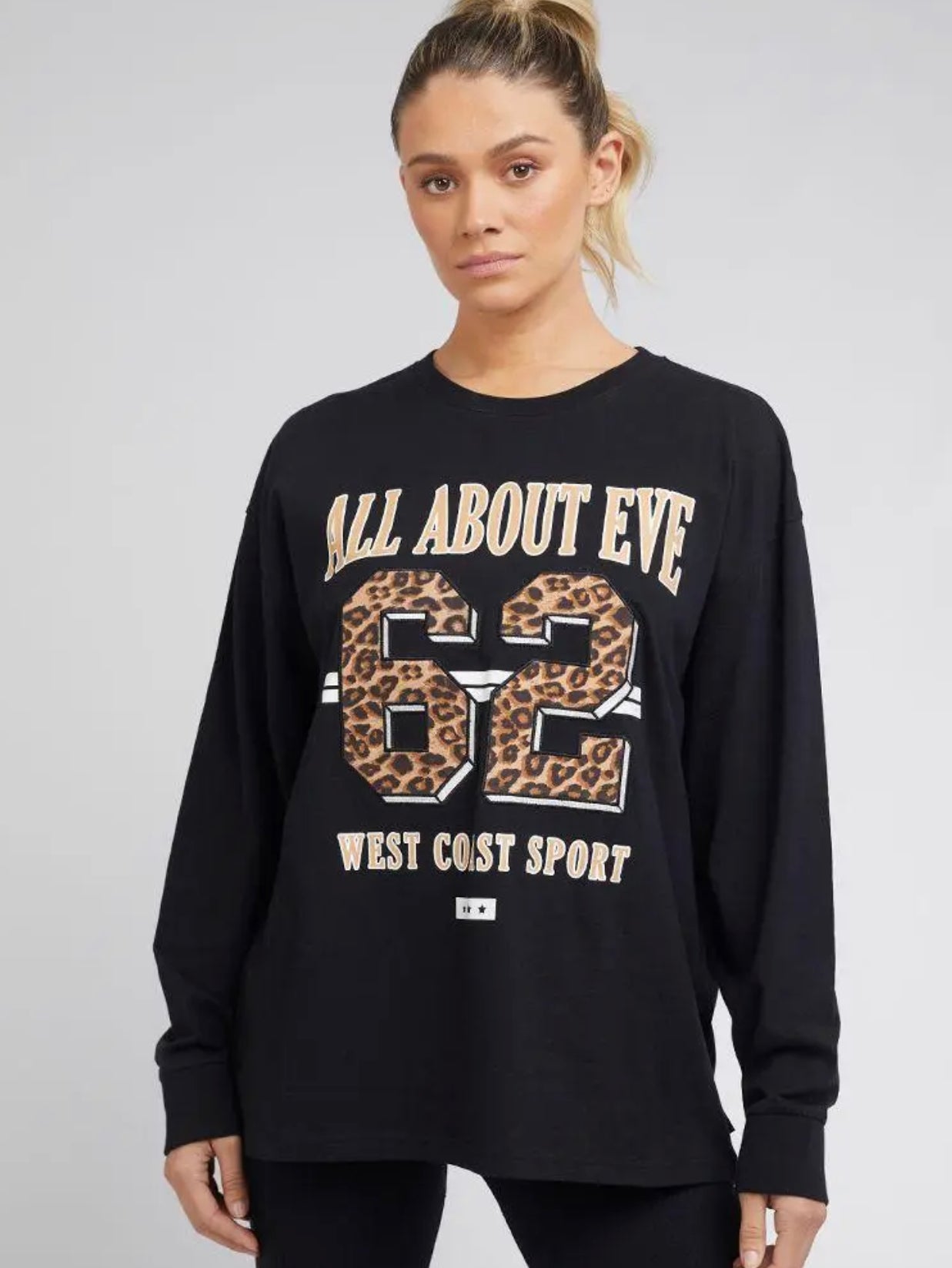 Carter Leopard Long sleeve Tee
