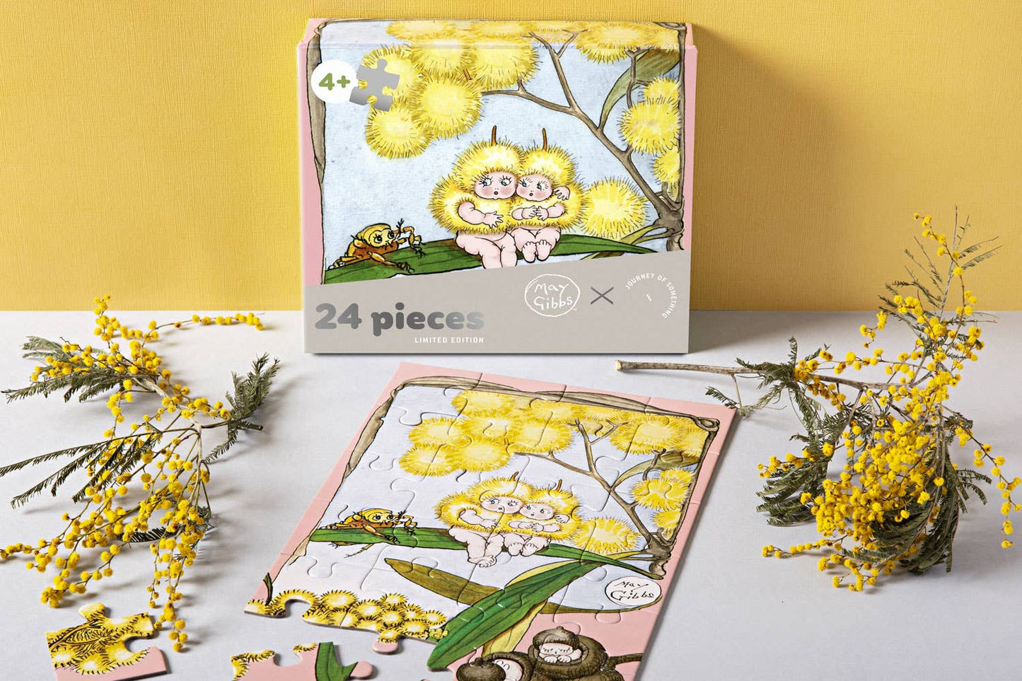 24 Piece Kids Puzzle - May Gibbs - Wattle Babies