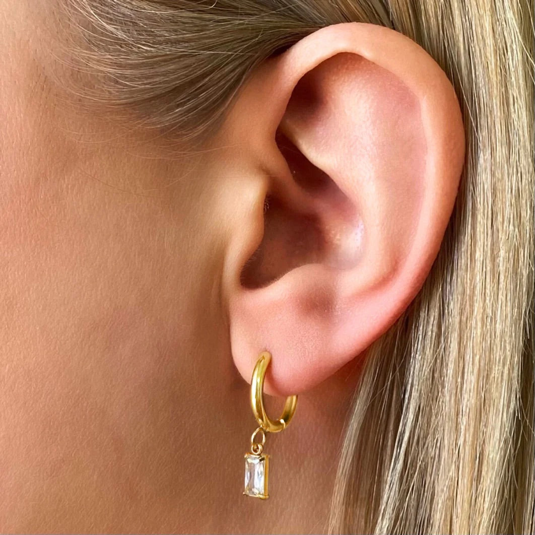 Luxe Gold Drop Earring