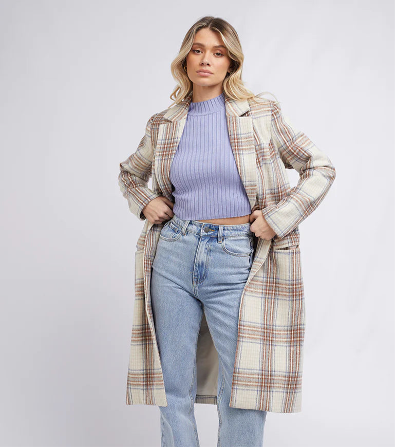 Phillips Check Coat
