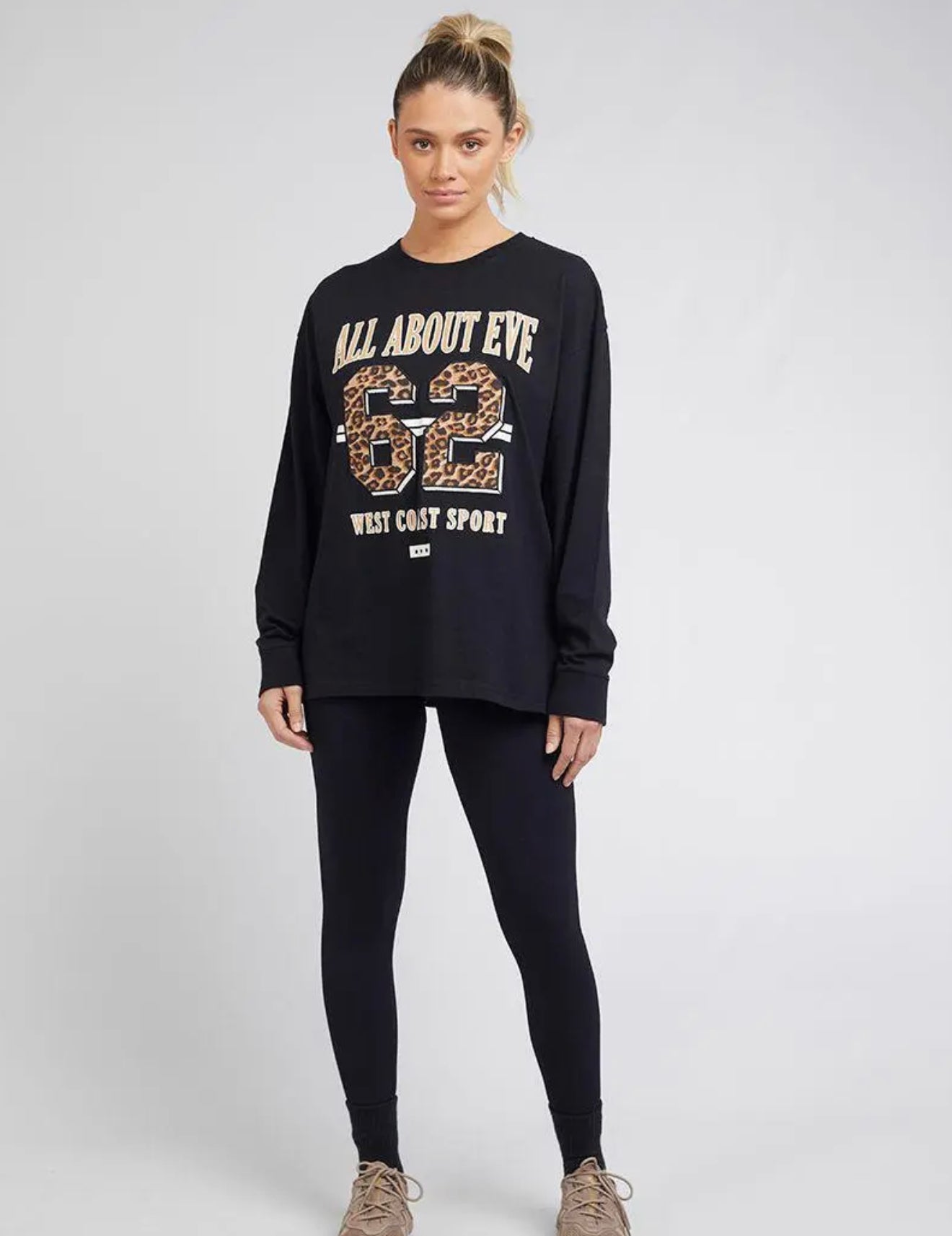 Carter Leopard Long sleeve Tee
