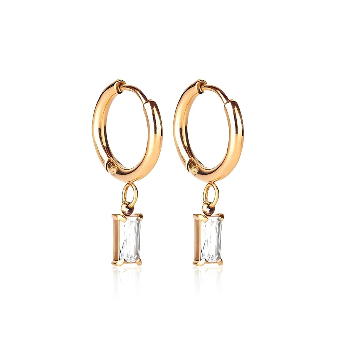 Luxe Gold Drop Earring