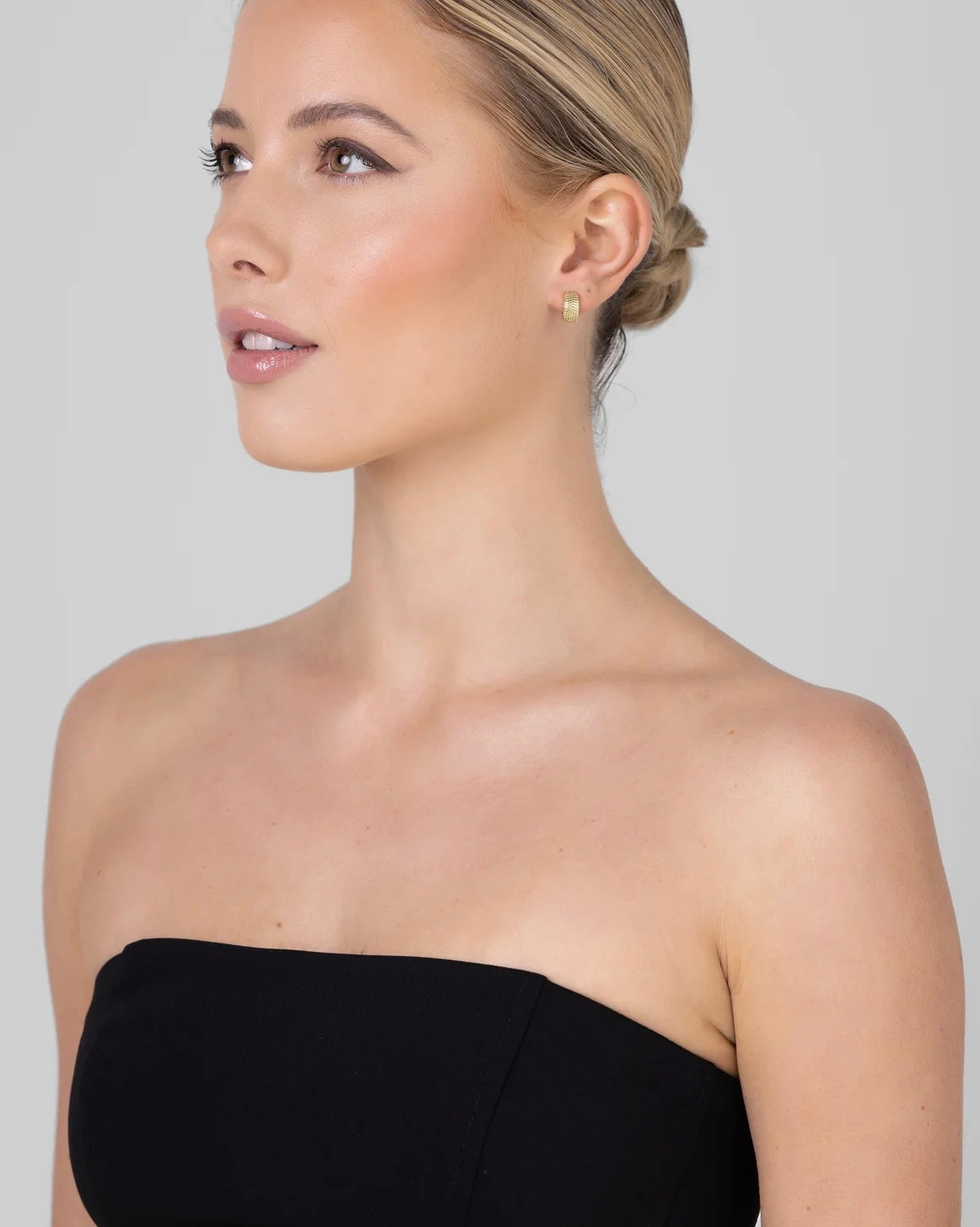 Marsha Gold Huggie Earring