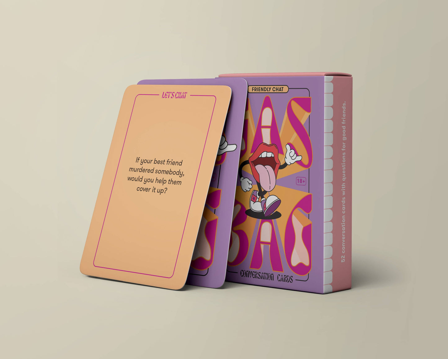 Gasbag Conversation Cards - Friends 18+ - Wholesale: Wholesale