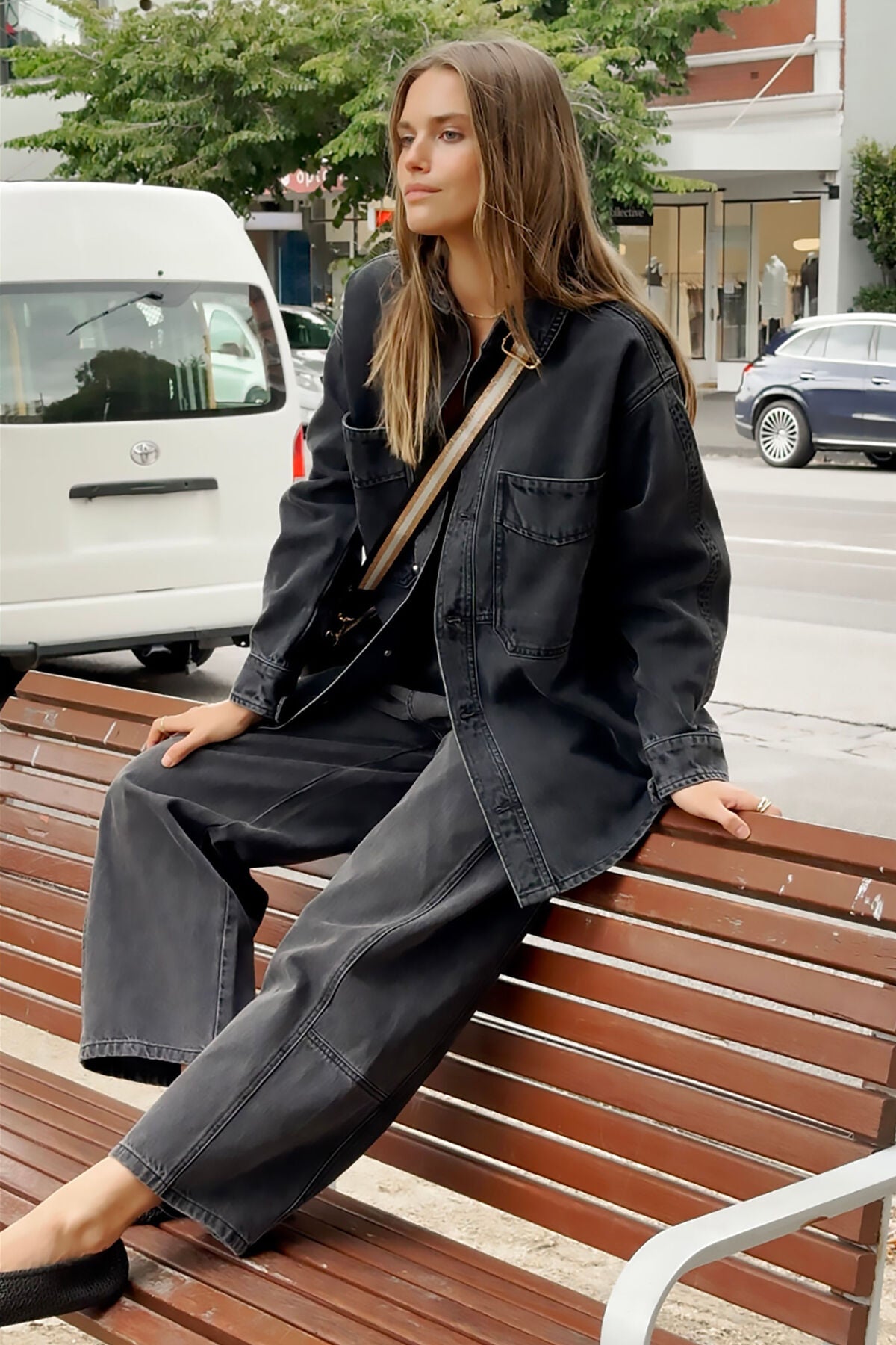 Bobbi Side Pocket Denim Shacket