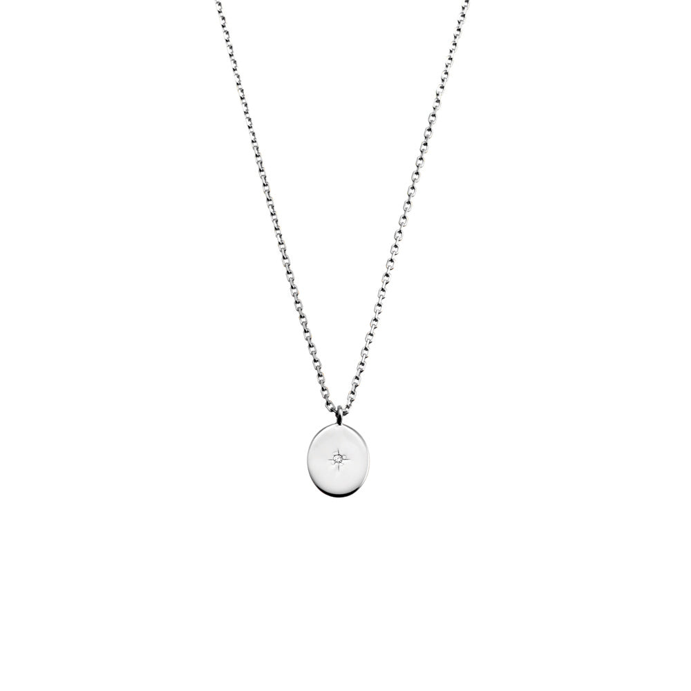 Nala Pendant Necklace Silver