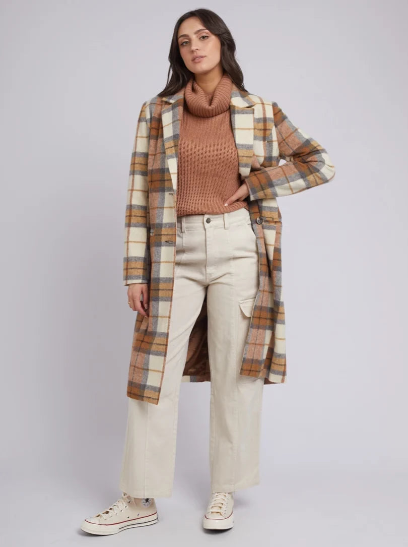 Ashton Check Coat