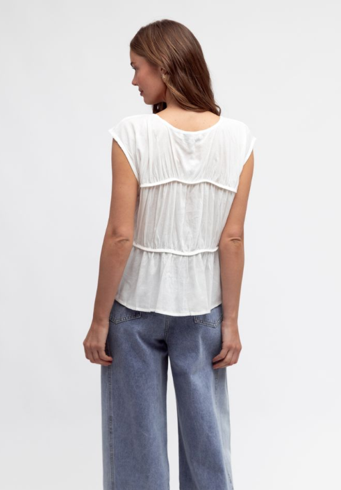 Poppy Ruffled Top