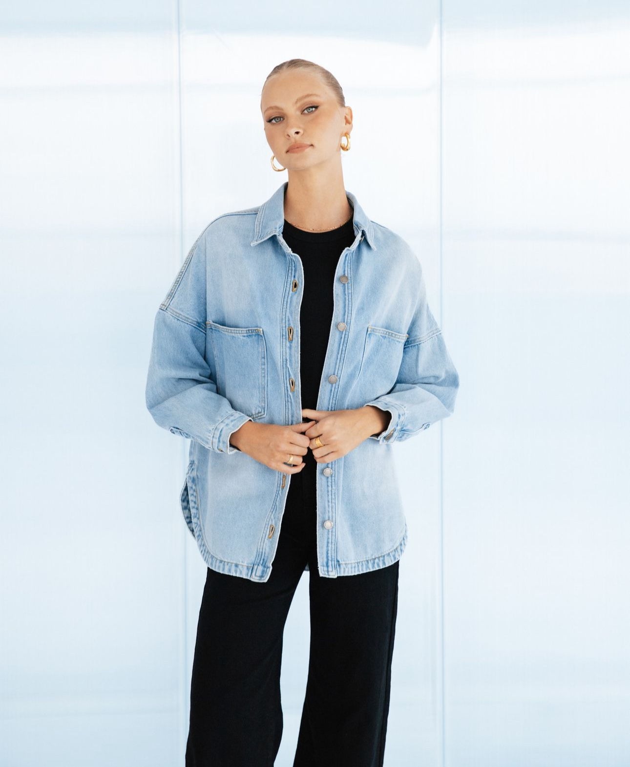 Denim Shacket