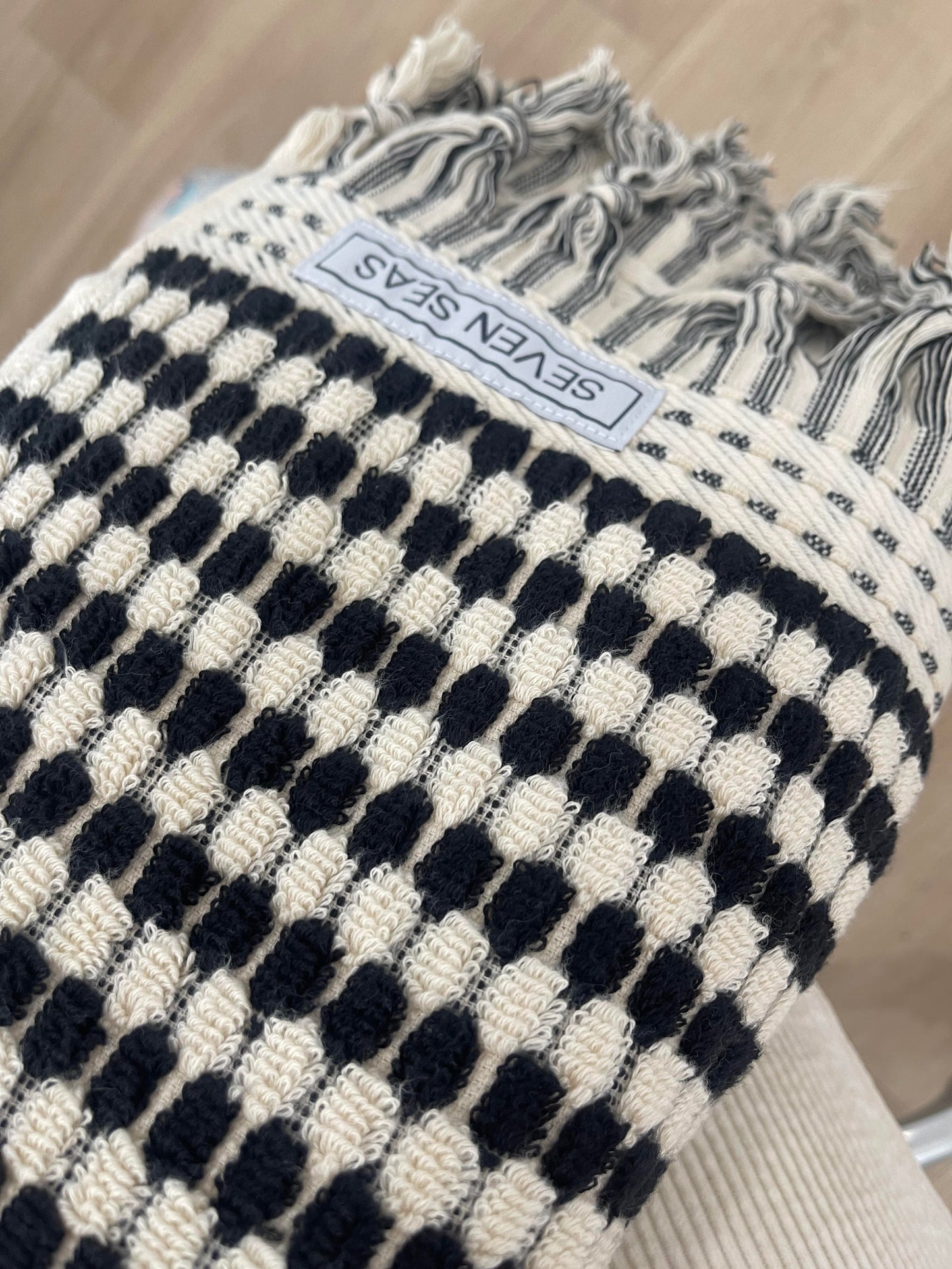 Black and White (Large Towel)