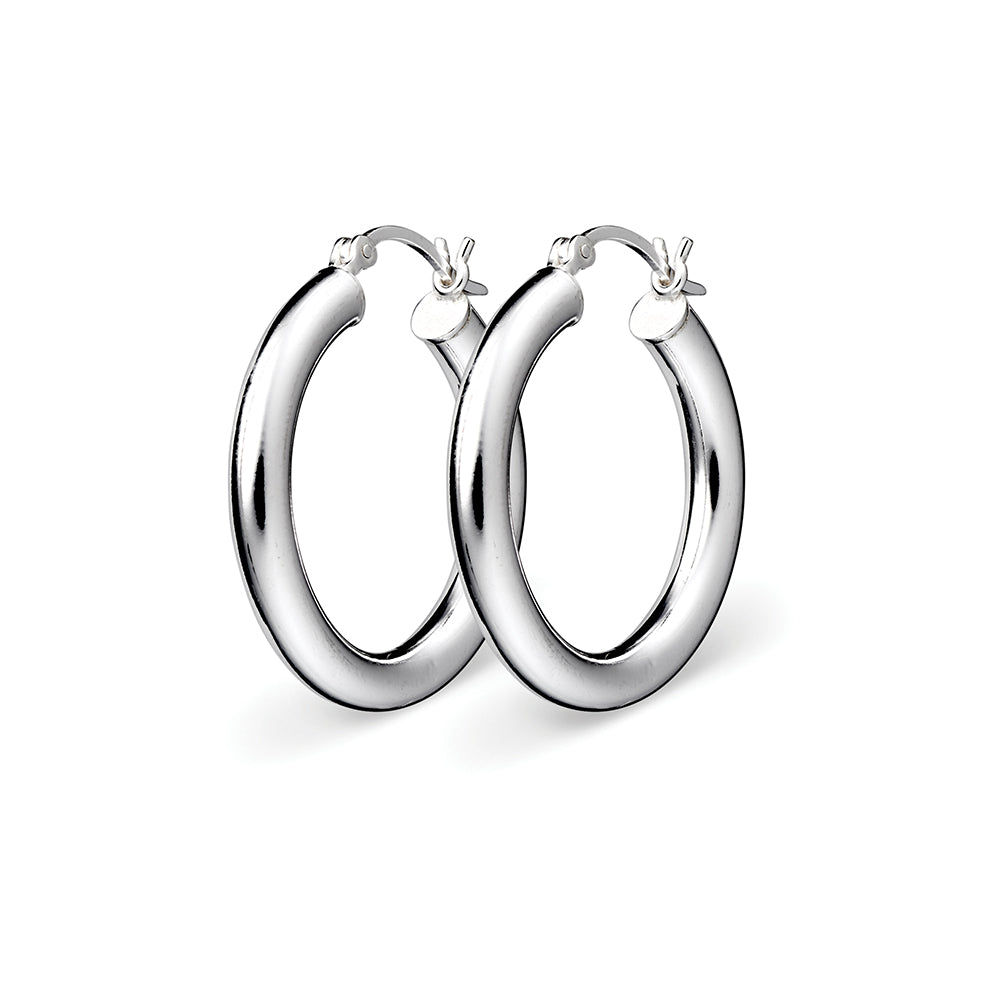 Mini Hayley Hoop Silver 15mm