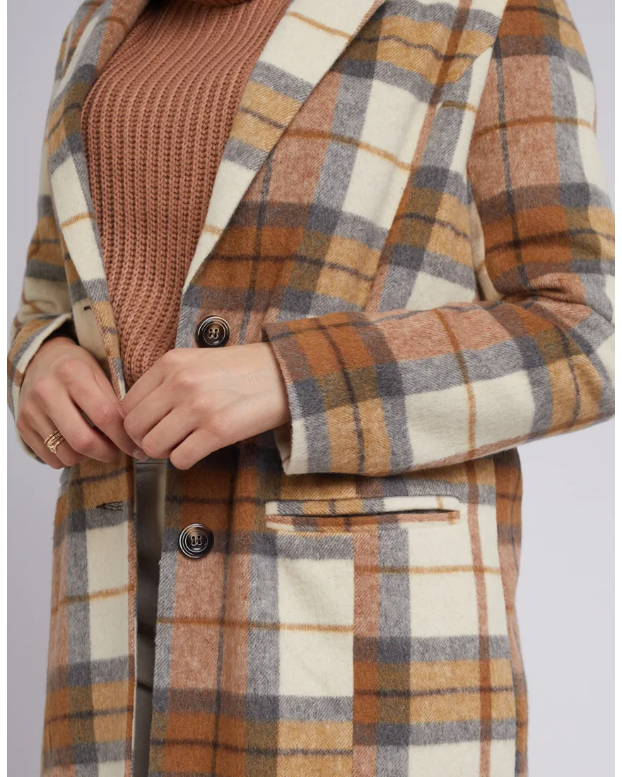 Ashton Check Coat