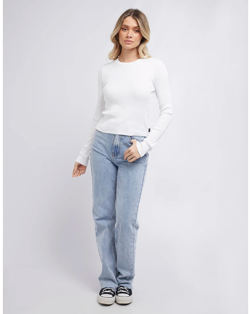 Eve Rib Baby Long Sleeve Tee
