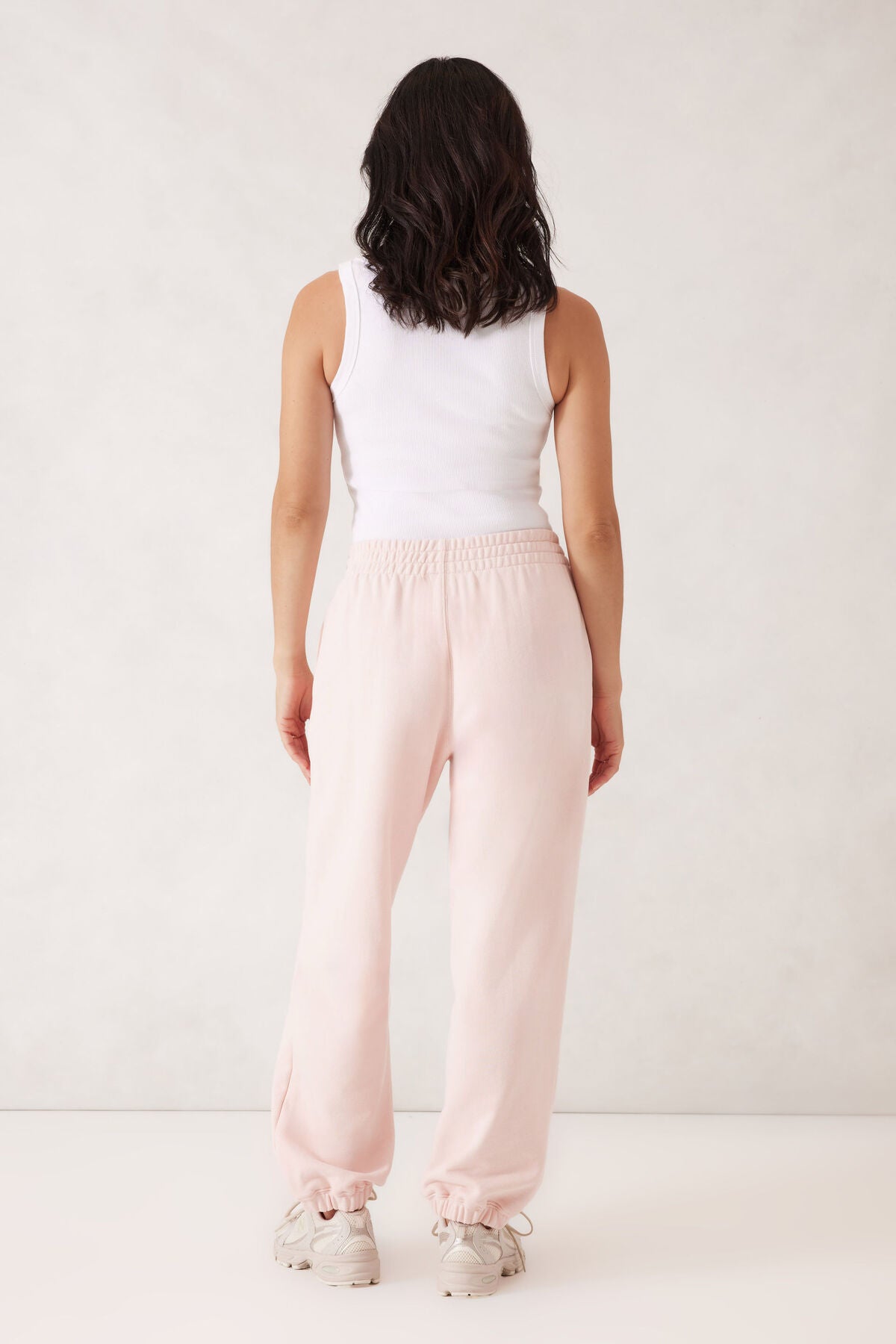 Seamed Trackpant - Shell Pink
