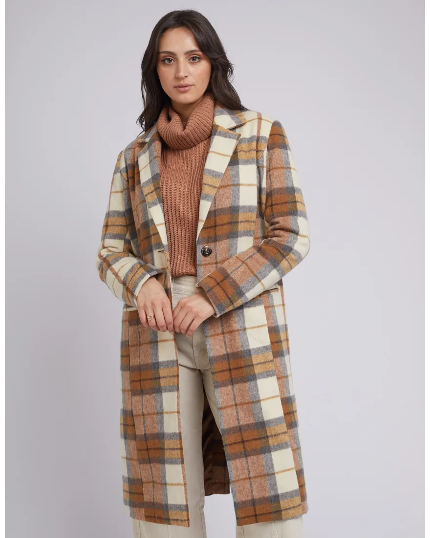 Ashton Check Coat