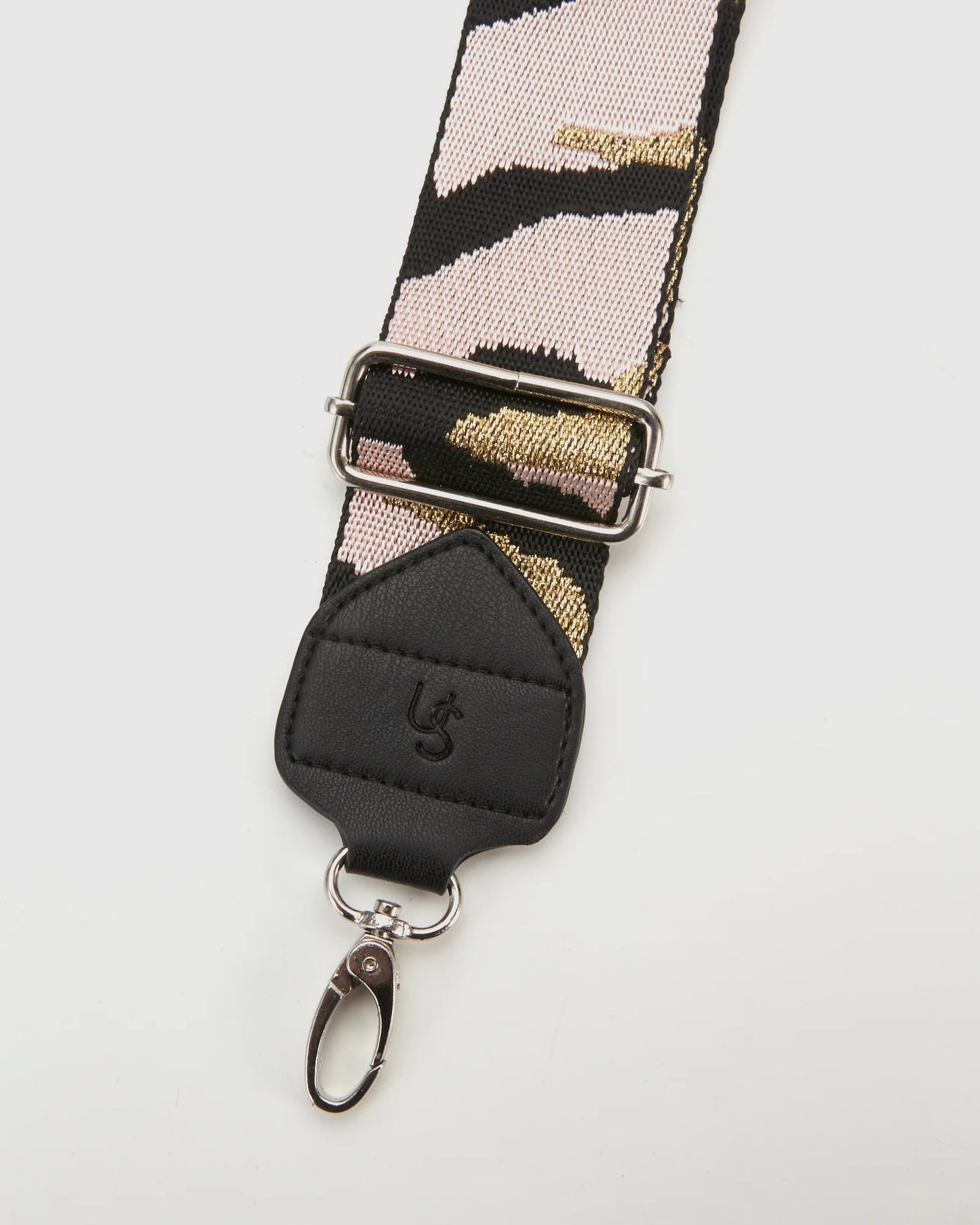 Desert Dream Army Webbing Crossbody Strap Gold hardware