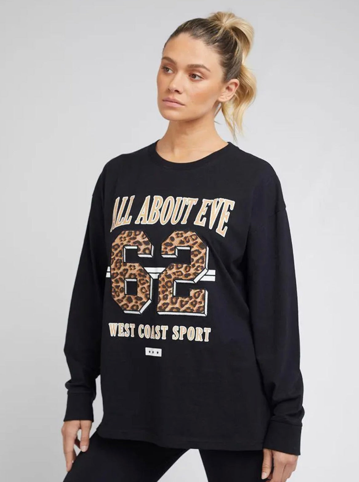 Carter Leopard Long sleeve Tee
