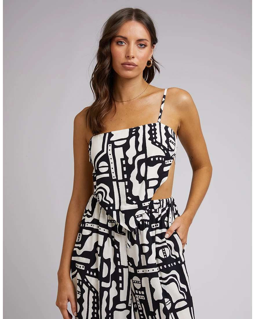 Imani Scarf Top