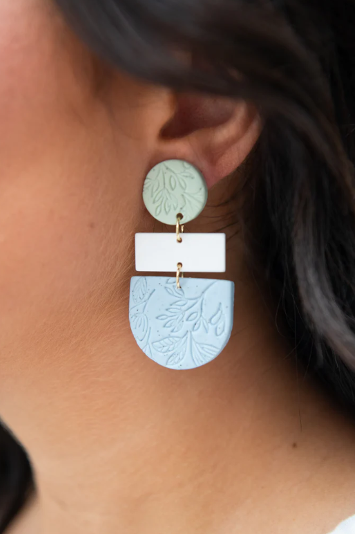 Lalit Earring - Powder Blue