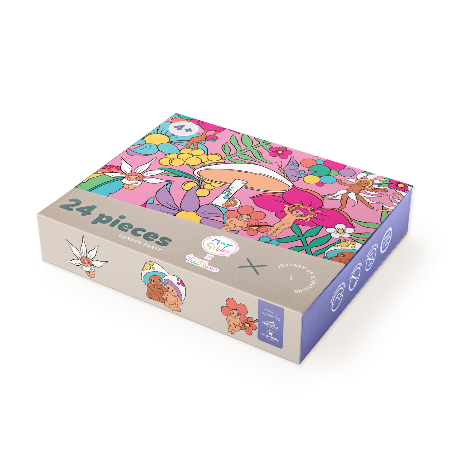 24 Piece Kids Puzzle - Garden Party