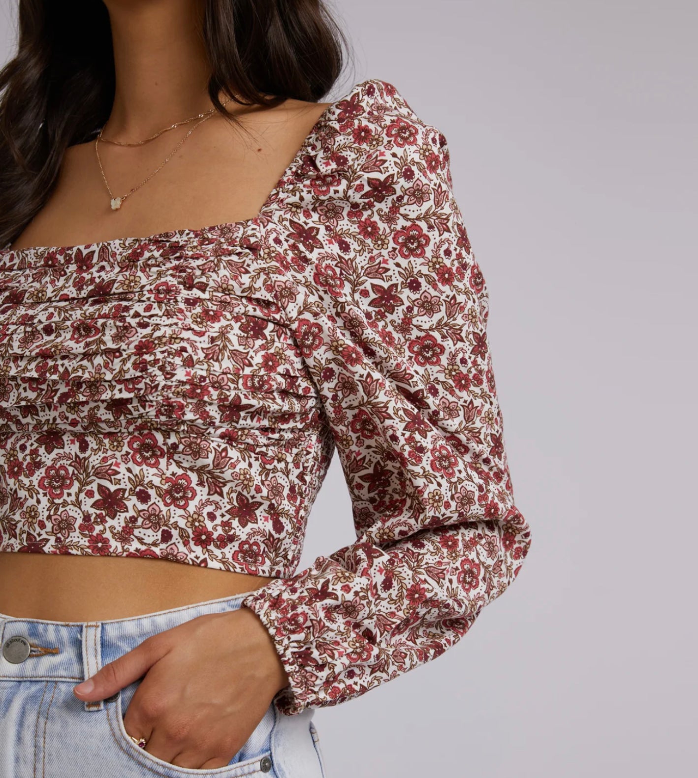 Elle Floral Top