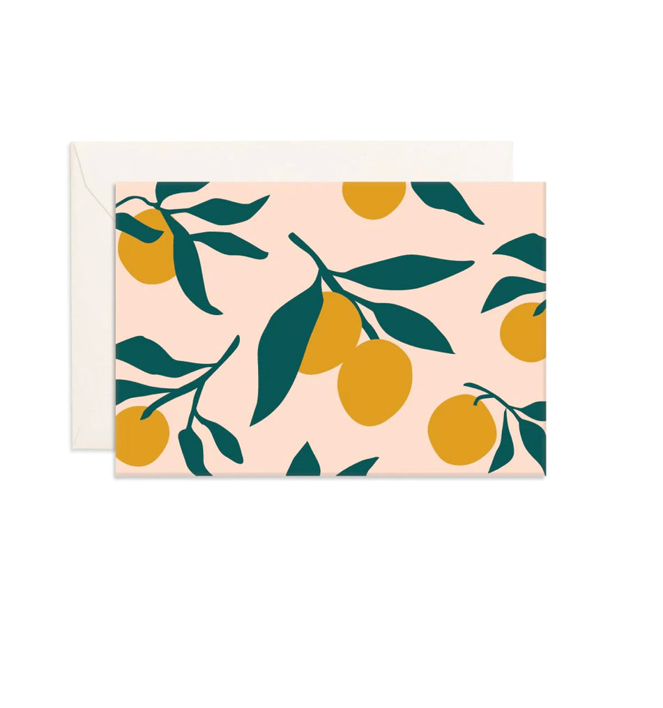 Lemons Mini Greeting Card