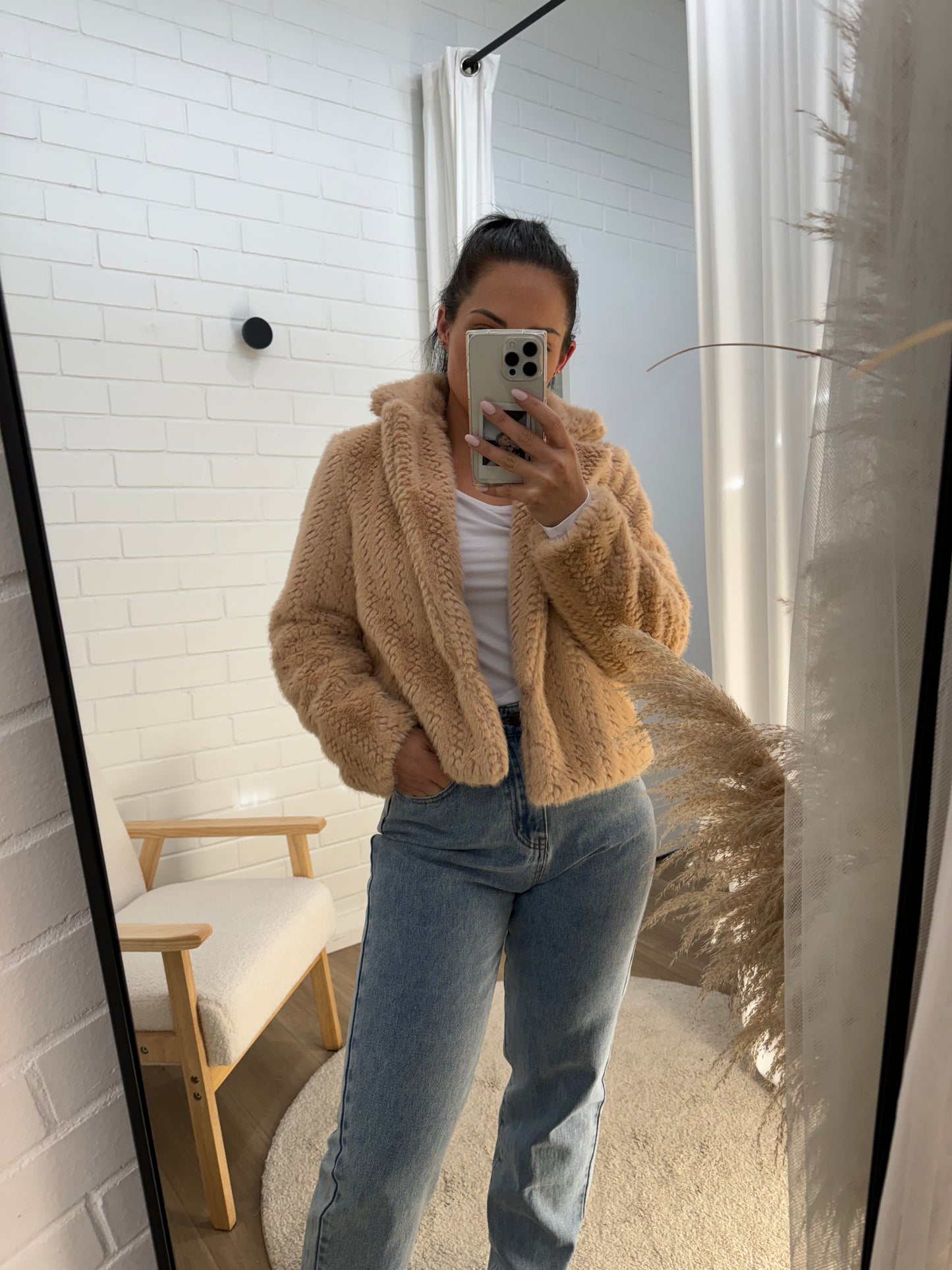 Softly patterned jacket