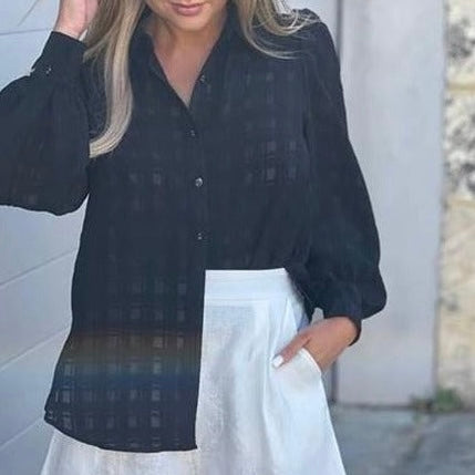 Check It Out Shirt Black