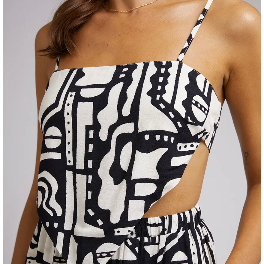Imani Scarf Top