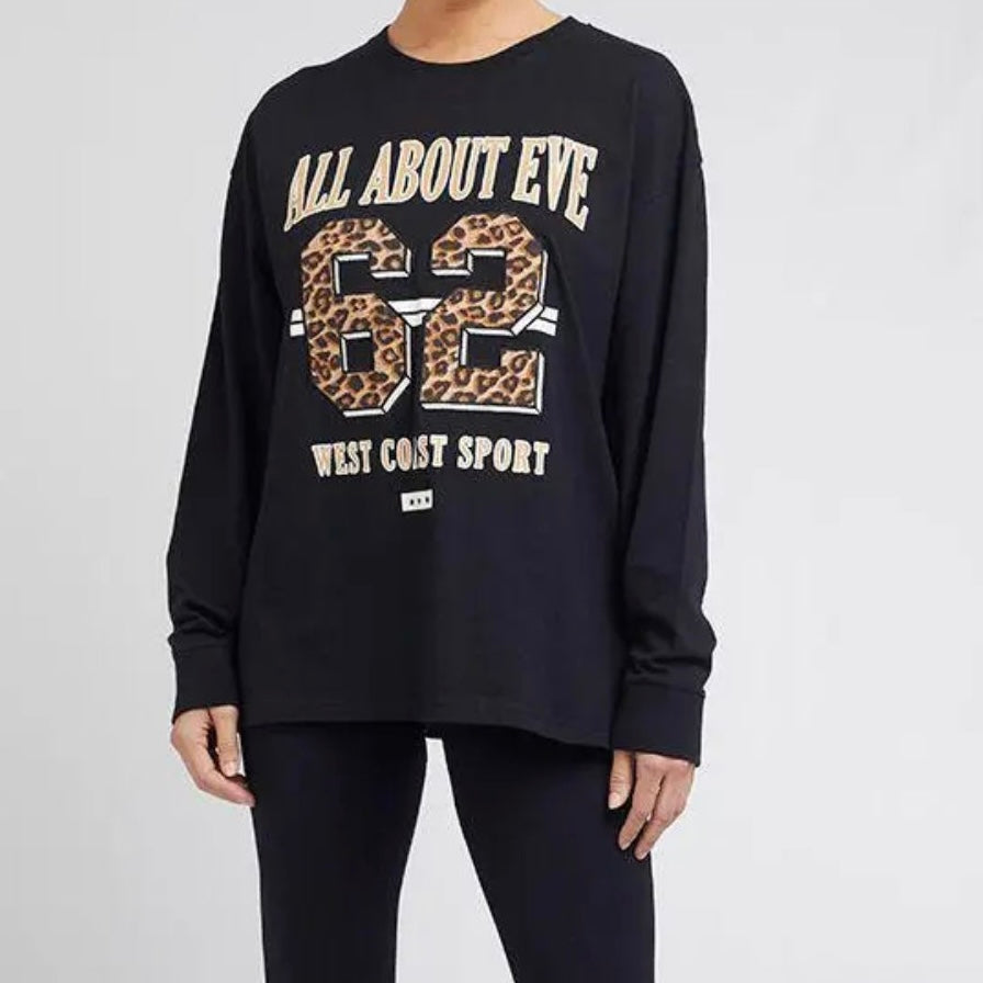 Carter Leopard Long sleeve Tee