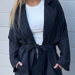 Spring Trench - Black