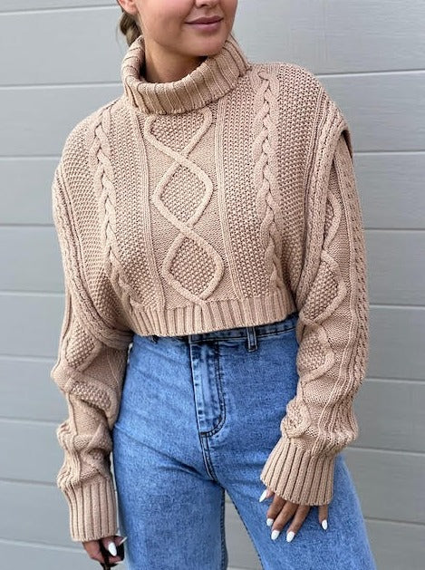 Felicity Crop Knit Top