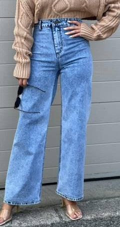 Chevon Jean Mid Blue