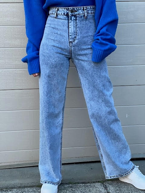Chevon Jean Mid Blue