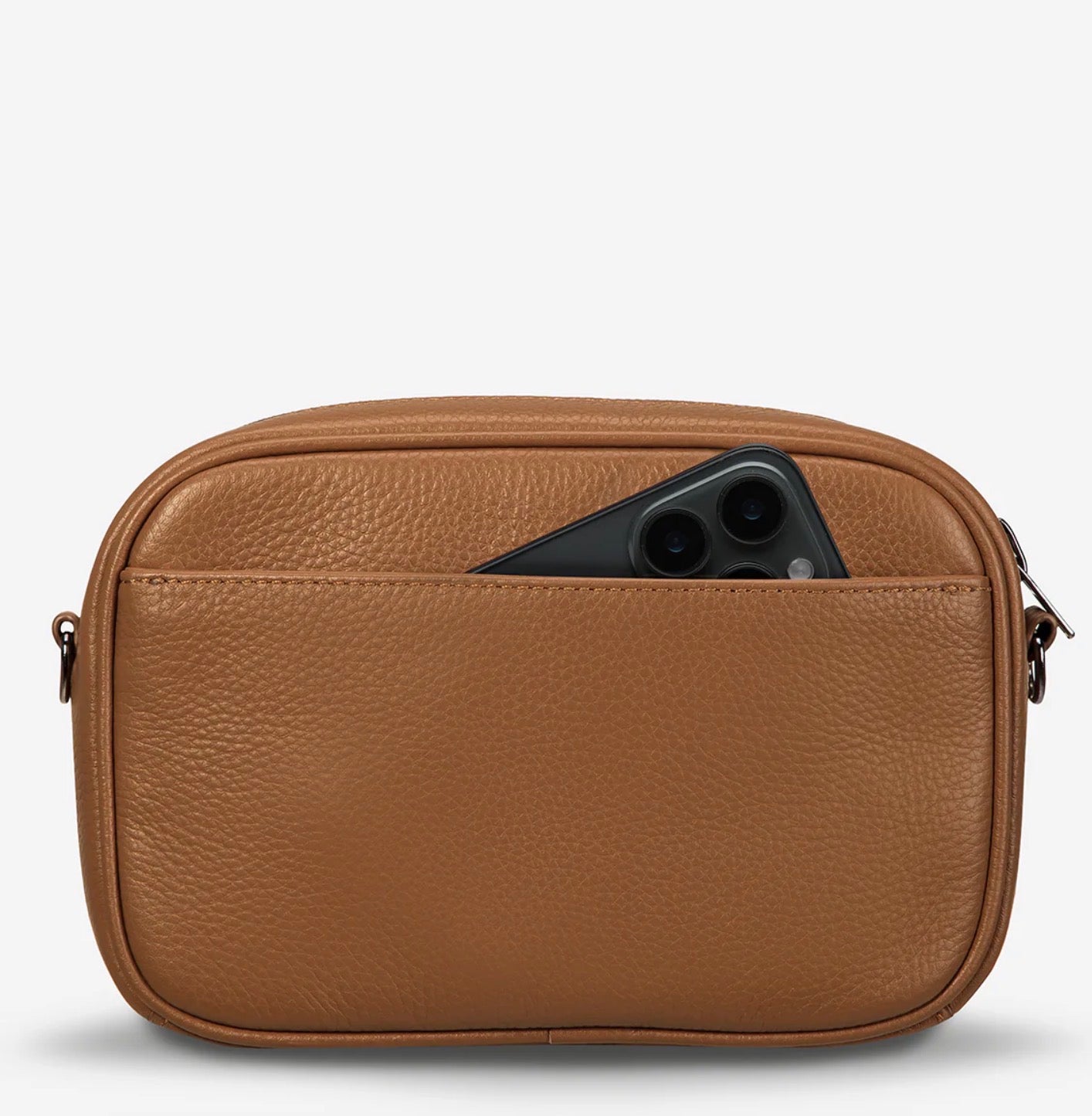 Plunder Bag with Webbed Strap - Camel